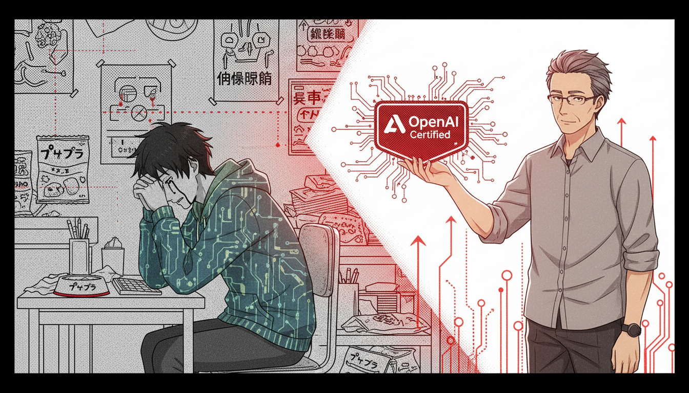 【悲報】ワイ、ペットロスでQOL爆下がり…せや！OpenAIの資格取って人生逆転したる！