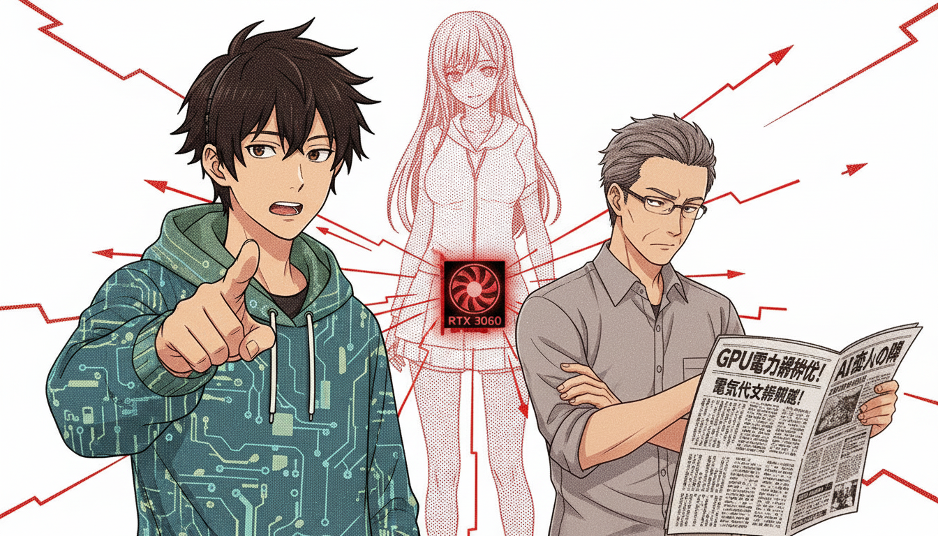 【衝撃】AIの電気代、”ある設定”で爆下げ可能と判明ｗｗｗこれでもう恋人のスペック気にせず済むやん！