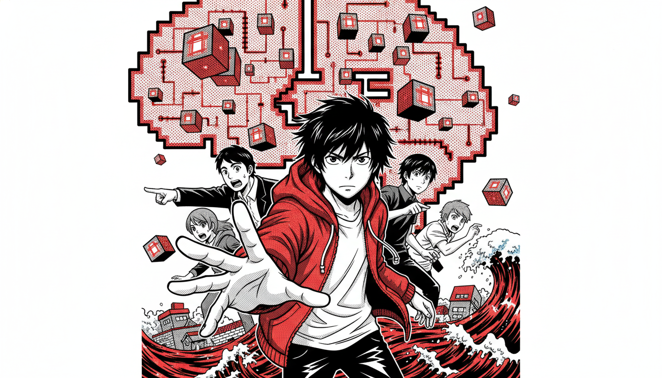 【速報】マイクラガチ勢、ついにレッドストーン回路でAIを構築してしまう