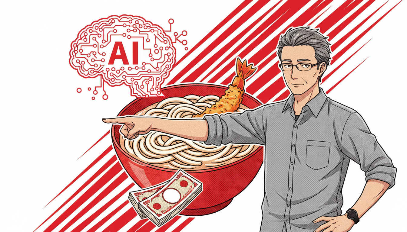 【朗報】丸亀製麺さん、AI軍師を導入！店長年収2000万の世界線へｗｗｗ